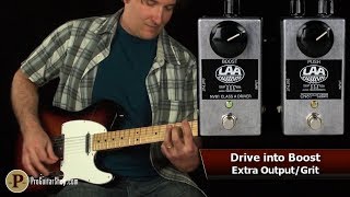 Video thumbnail for LAA Custom CN81 Overdrive and NV81 Boost by ProGuitarShopDemos