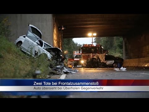 25.08.2014 (N) Zwei Tote bei Frontalzusammenstoß