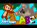 Alphabet Animals Phonics Song ABC Animals Alphabet Songs For Kids Learn Engilsh JunyTony