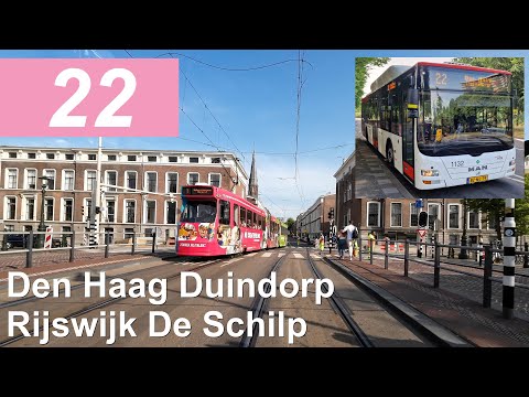 HTM lijn 22: Den Haag Duindorp - Rijswijk De Schilp | HTM 1132 | 2023