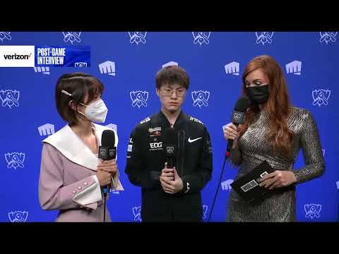 EDG Meiko interview - Worlds 2022 Quarterfinal