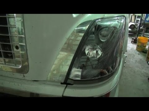 Volvo vnl new headlights and taillights