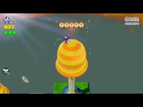 Mario 3D world speedrun 10-2 WR (53s)