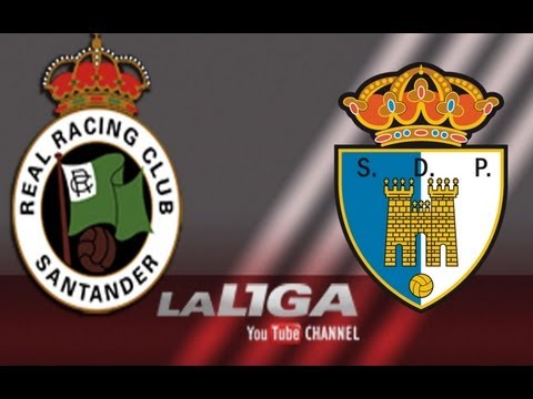 Resumen de Racing de Santander (2-1) SD Ponferradina - HD