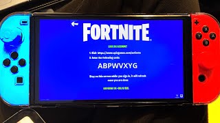 How To Link Epic Games account to Fortnite on Nintendo Switch OLED | Full Tutorial