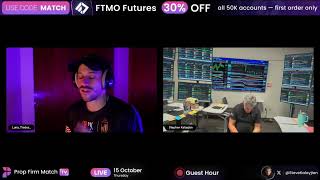 Live Futures Trading | London & New York Session | Prop Firm Match TV | 15/10/20