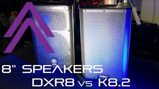 Video thumbnail for What should you buy? QSC K8.2 vs Yamaha DXR8 | Small but with HUGE sound by DJ Andrew Yates