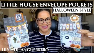 Little House Envelope Pockets - Halloween Style