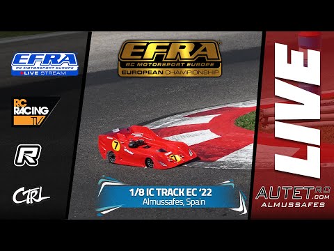 2022 EFRA 1/8th Nitro Onroad European Championships - Saturday