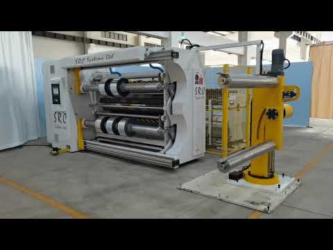 SRC Systems 810 Slitter with 6 Inch Rewinds | Overview