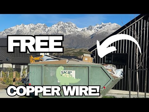 Dumpster Diving Copper Wire Finds!