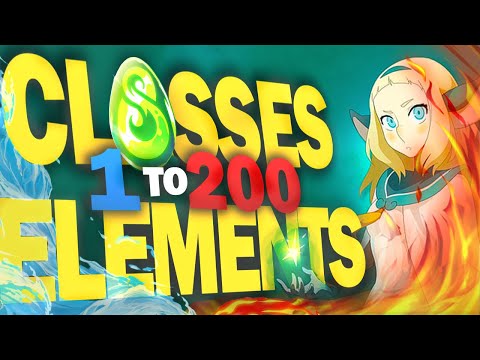 Best ELEMENTS for all CLASSES (Level 1-200) in Dofus Unity/3.0