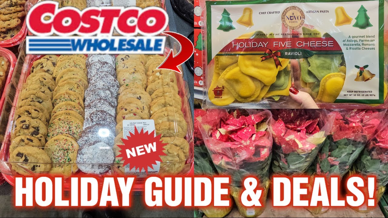 🛒COSTCO HOLIDAY GUIDE & DEALS - 60 ITEMS & some NEW ARRIVALS for DECEMBER 2024!✨️