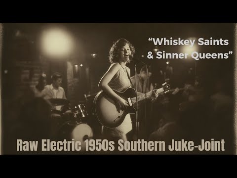 Raw Electric Delta Blues - "Whiskey Saints & Sinner Queens" (1950s Southern Juke-Joint)