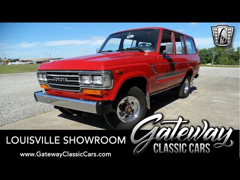 1988 Toyota Land Cruiser, Gateway Classic Cars Louisville #2794 LOU