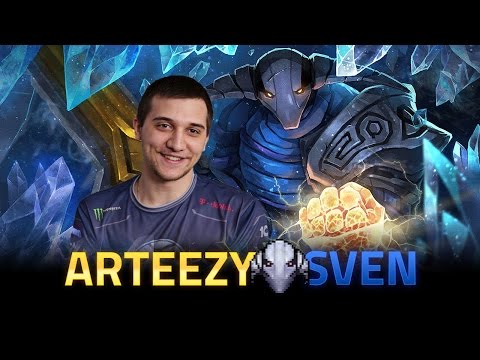 Arteezy 7.06 Cancer Dota Sven | Gameplay Dota 2
