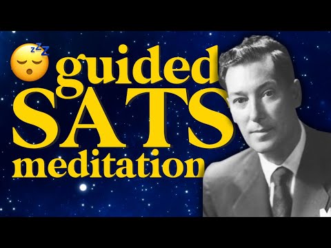 SATS Visualization Sleep Meditation 😴 Fall Asleep In Your Imaginal Scene To Manifest It OVERNIGHT ✨