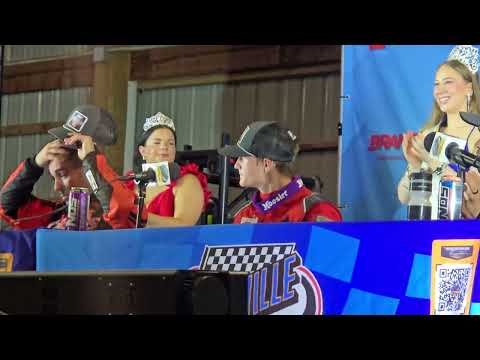 Full 64th Knoxville Nationals postrace press conference: Ryan Timms, Rico Abreu, David Gravel