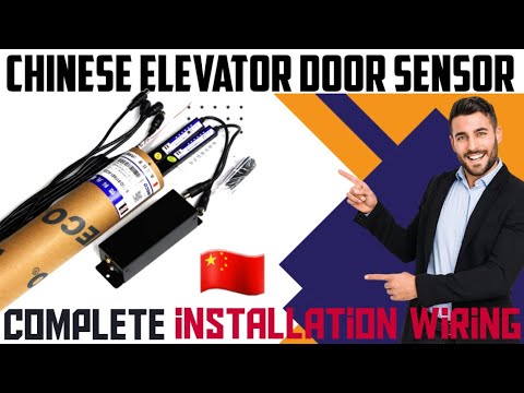Elevator door sensor