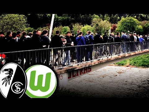 Als Wolfsburg-Ultras unangekündigt nach Freiburg fuhren...