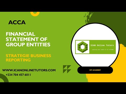 (ACCA) SBR Lesson 5 - Financial Statement of Group Entities
