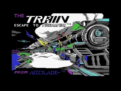 The Train - Escape to Normandy - C64 (Longplay, Expert, no commentary)