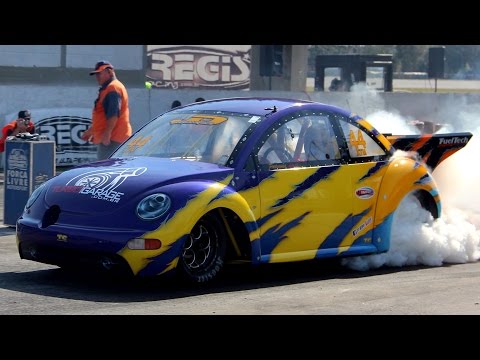 New Beetle 6 cil 2JZ turbo - Alexandre Português - Arrancada 201m Curitiba