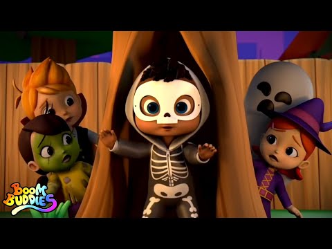 Ola é halloween | Canções de Dia das Bruxas | Boom Buddies Português | Desenho animado