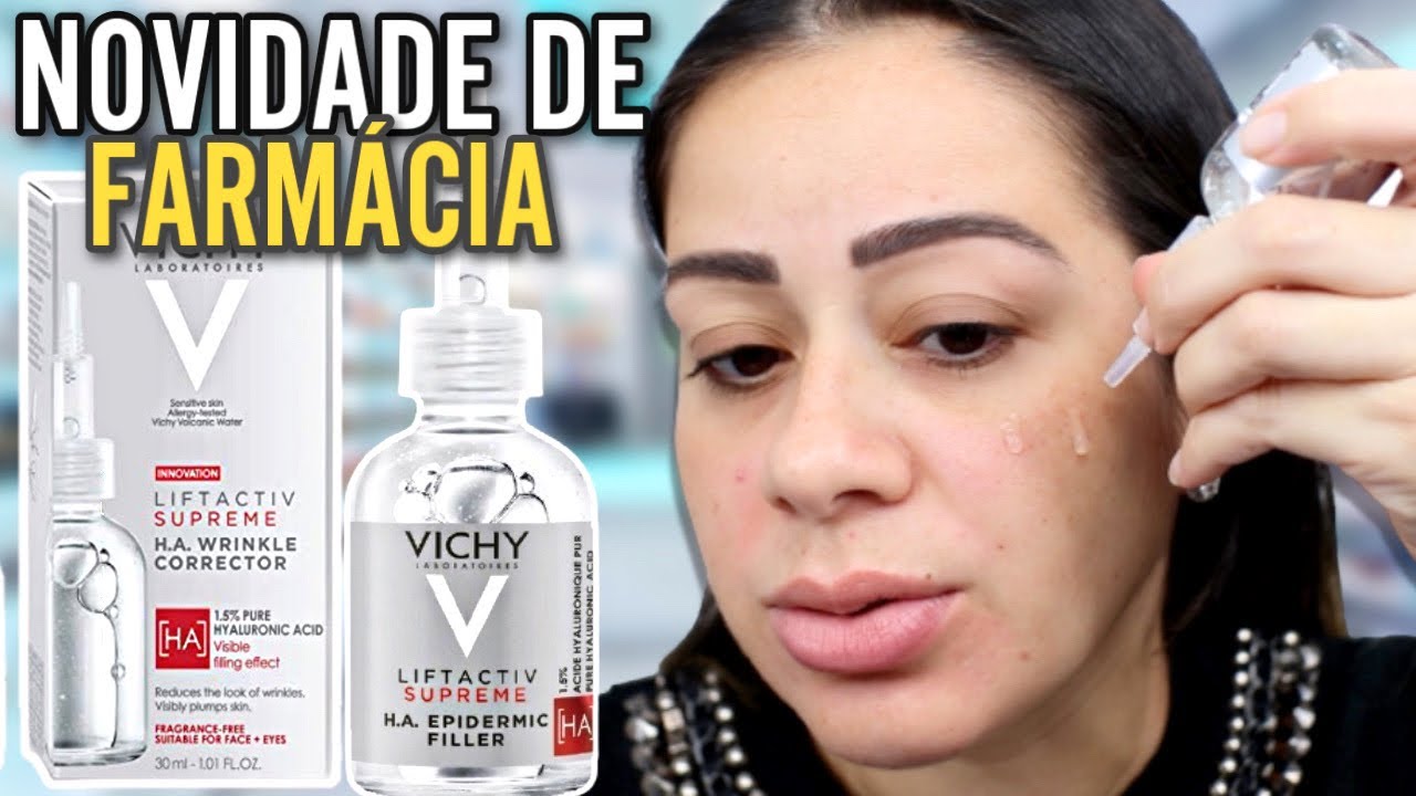 Watch Now Testei Sérum Antirrugas com ÁCIDO HIALURÔNICO Liftactiv Supreme VICHY | NOVIDADE DE FARMÁCIA Testei Sérum Antirrugas com ÁCIDO HIALURÔNICO Liftactiv Supreme VICHY | NOVIDADE DE FARMÁCIA