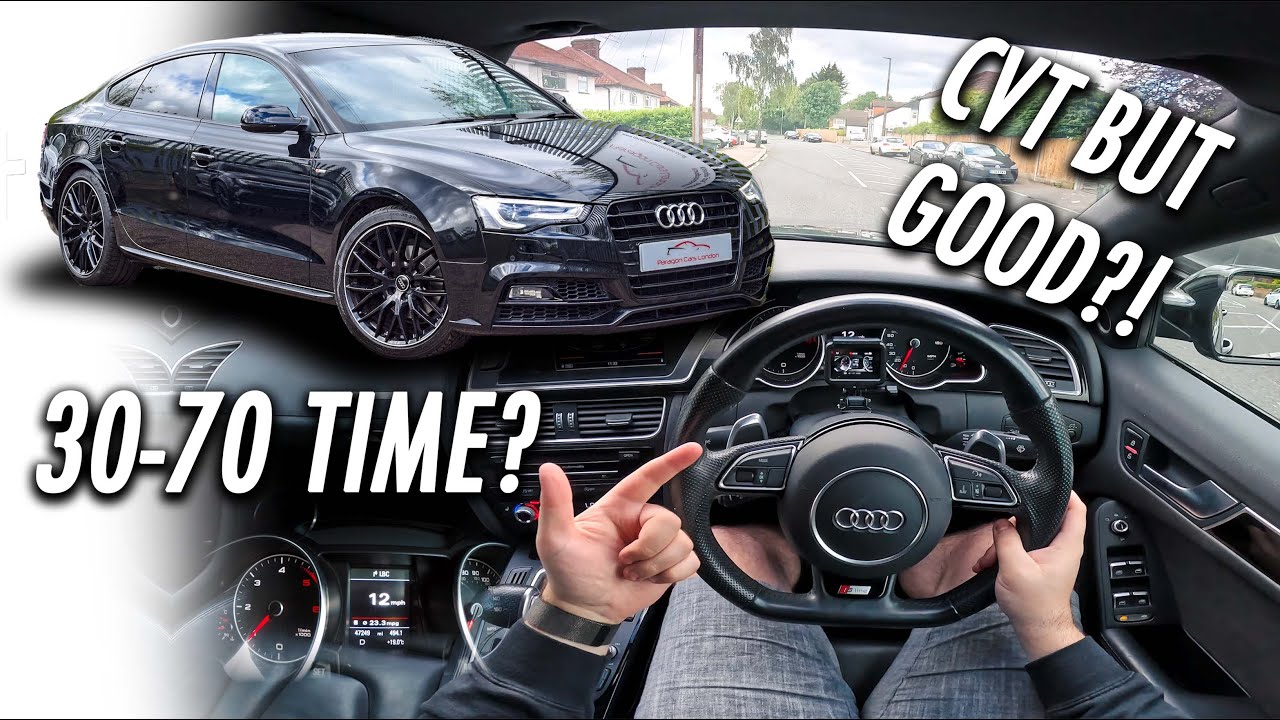 2016 AUDI A5 2.0TDI DRIVING POV/REVIEW // CVT?