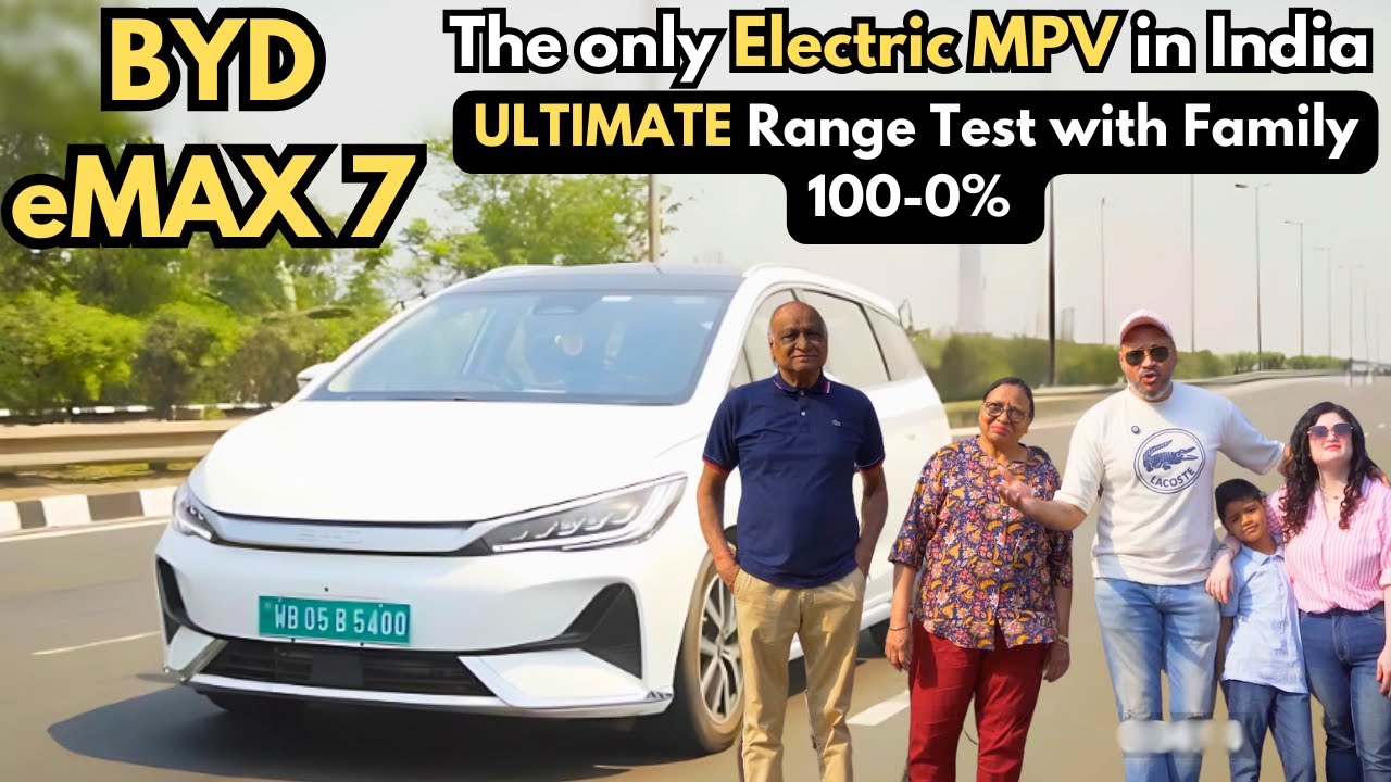 BYD eMAX 7 Test Drive: Will You Actually Get 600km Range?