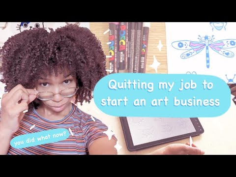 I quit my animation job to start an art business™