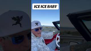 Rollin’ in my 5.0 on A1A Beachfront Avenue! #iceicebaby