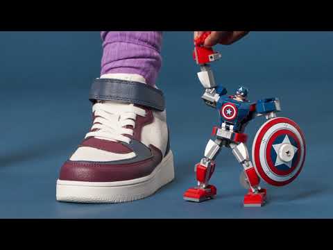 Конструктор LEGO Super Heroes «Капитан Америка: Робот» 76168 / 121 деталь