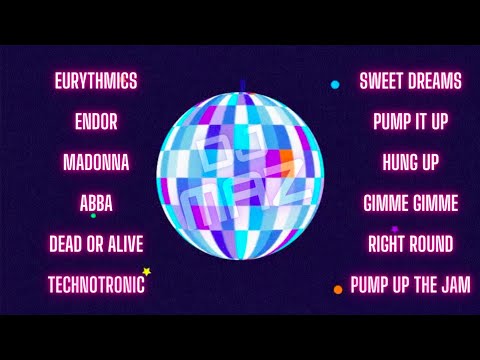 EURYTHMICS X MADONNA X ABBA X ENDOR X DEAD OR ALIVE X TECHNOTRONIC (DJ MAZ Live Mashup)