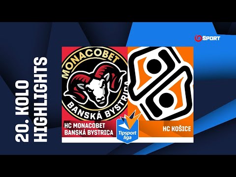 20. kolo: HC MONACObet Banská Bystrica – HC Košice 1:2 (0:1, 0:1, 1:0)