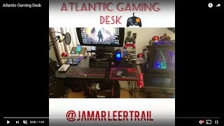 Video thumbnail for Atlantic Gaming Desk by Jamar Leetrail /All Over The Place