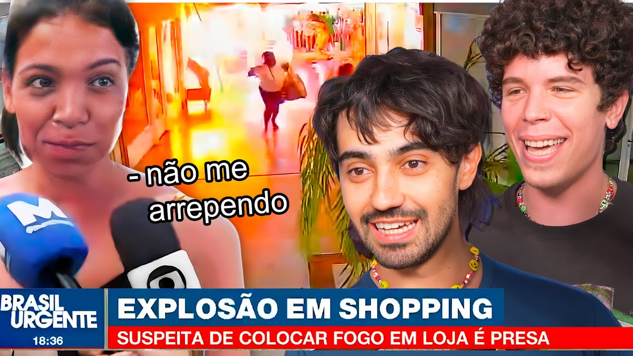 ela tacou fogo na loja da AMANTE do marido