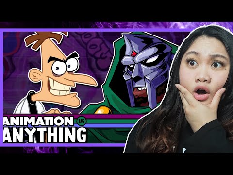 Dr. Doofenshmirtz vs Doctor Doom - Rap Battle! | Couple Reacts