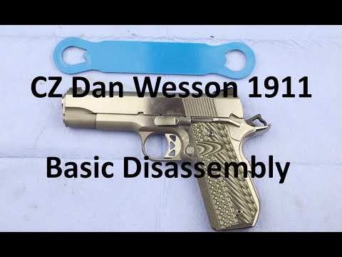 CZ Dan Wesson 1911 Basic Disassembly