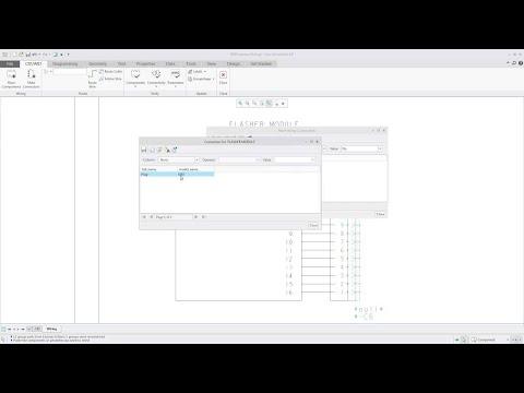 Automatic WID Connector Placement