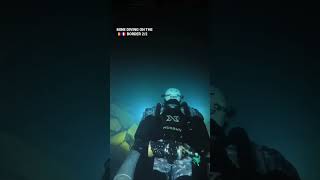 ☠️⚒️ Underwater in an abandoned mine 2/2 #cavediving #scubadiving #underwater #technicaldiving