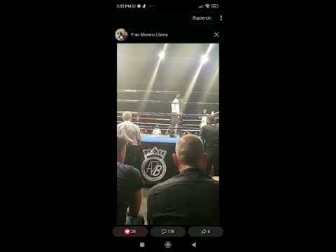 ROBIN ZAMORA VS Alin Florin Ciorceri, ESPAÑA, VALENCIA. SABADO 21 MAYO 2022.