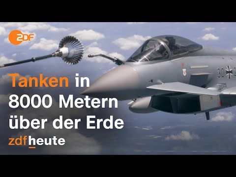 Die fliegende Tankstelle A400 M: Bundeswehr-Einsatz an der NATO-Ostflanke | ZDFheute