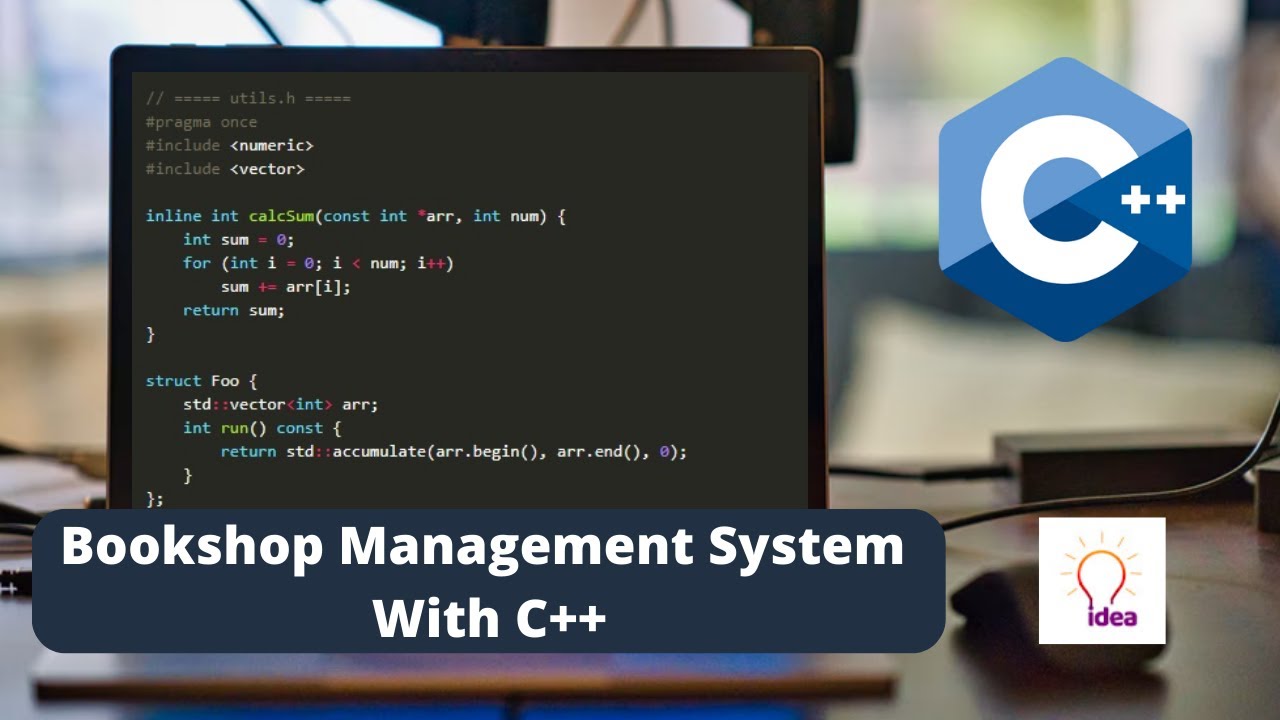 Bookshop Management System With C++ | C++ Project