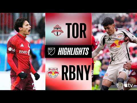 토론토 VS 뉴욕레드불스 1:1 MLS 스포츠하이라이트