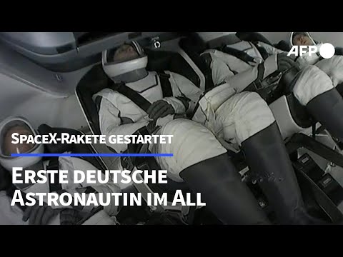 Erste deutsche Astronautin im All: SpaceX-Rakete erfolgreich gestartet | AFP