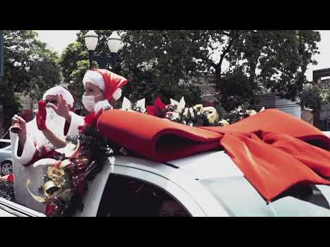 Carreata percorre avenidas centrais divulgando o Natal de Esperança da ACIU