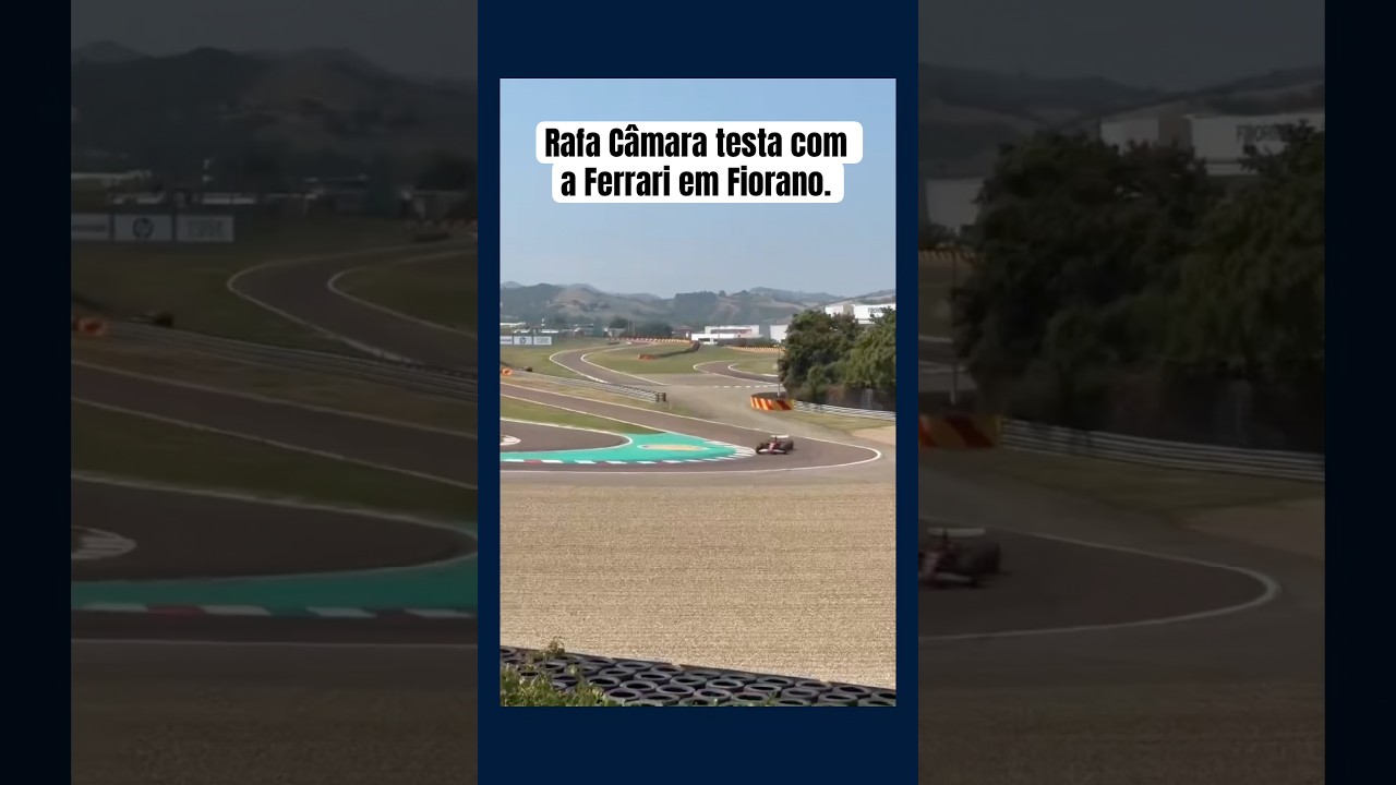 Como um teste de Ferrari pode ser a porta de entrada para Rafa Câmara #f1 #haas #shortsf1