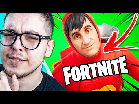 Fizeram um MAPA do CHAPOLIN COLORADO no FORTNITE